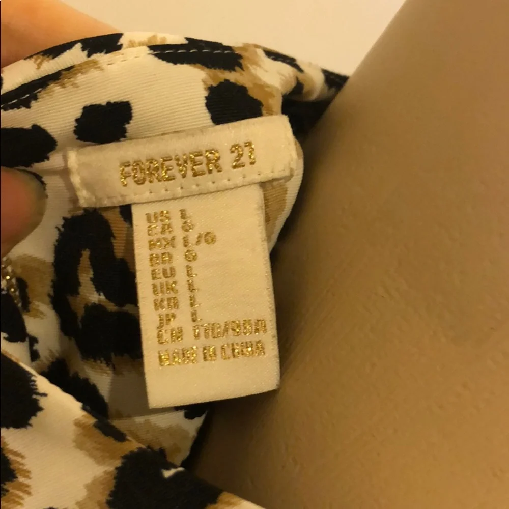 Leopard print dress - Picture 3 of 3